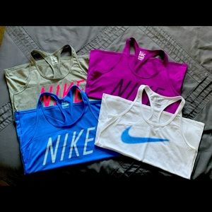 Nike Racerback Tees Size L
